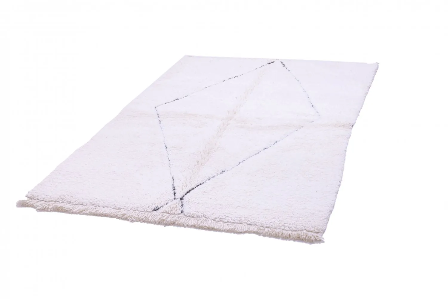 Kelim Marokkaanse Berber tapijt Beni Ouarain 200 x 145 cm