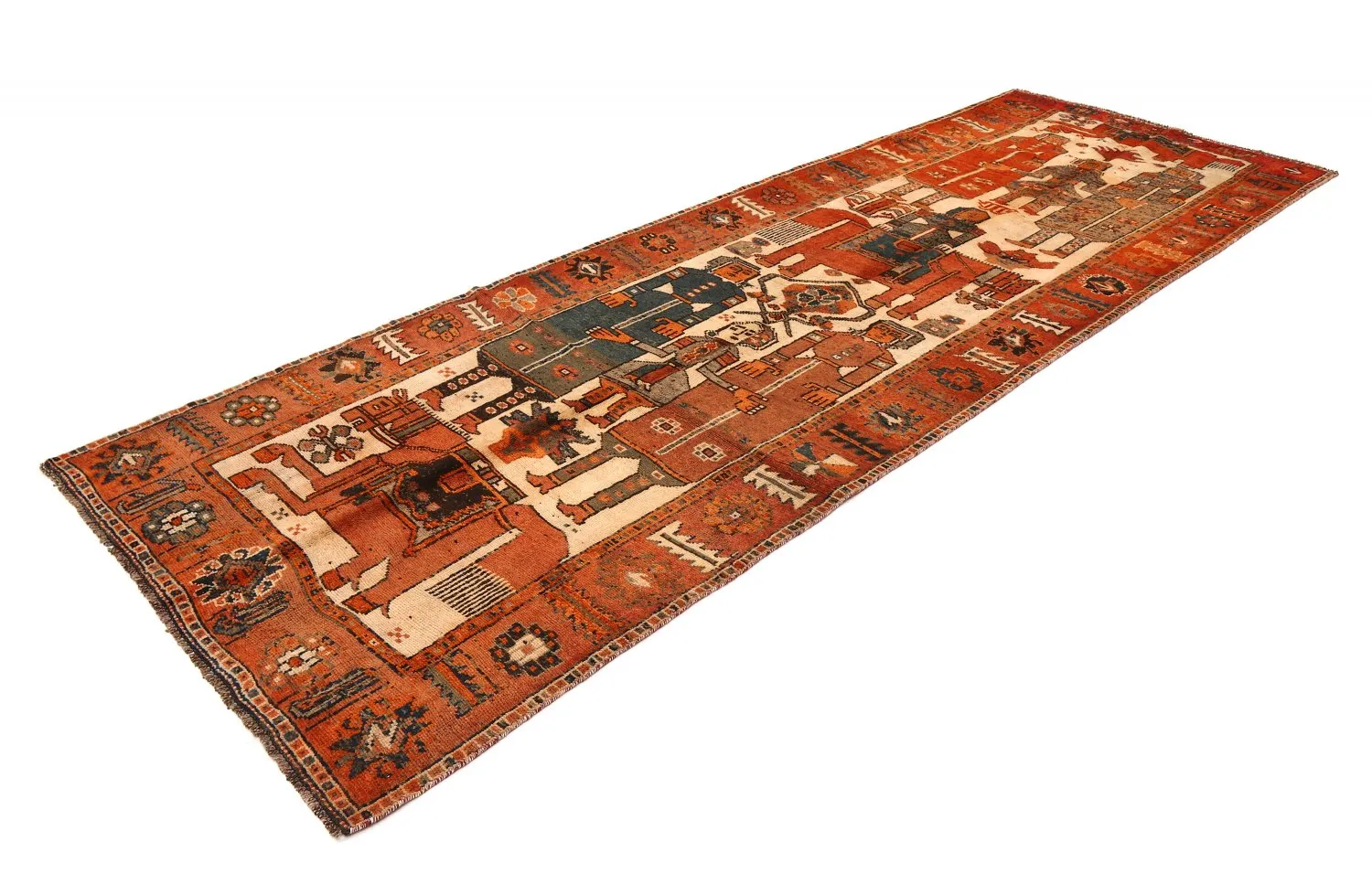 Oosters Tapijt Hamedan 405 x 138 cm