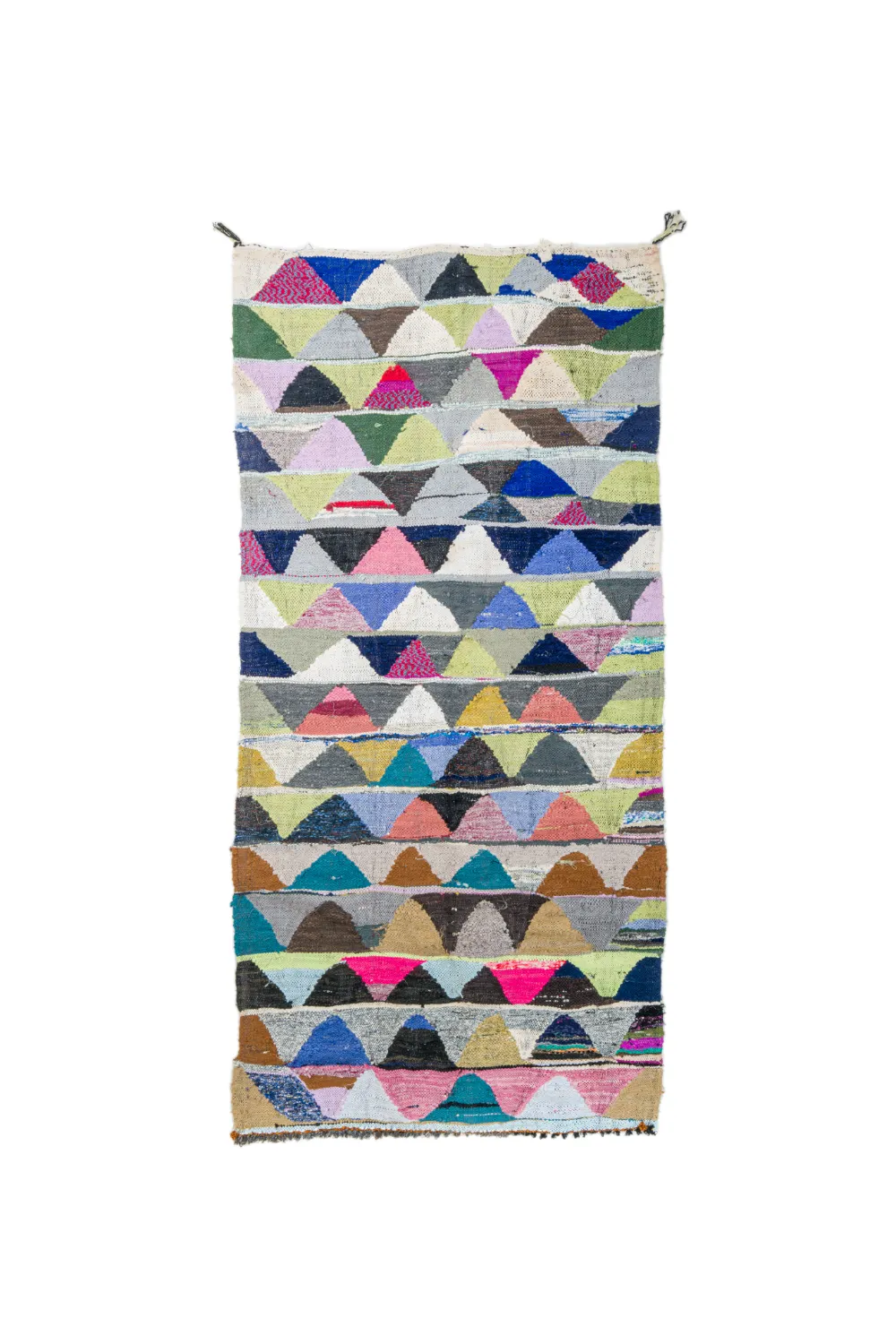 Marokkaanse Berber tapijt Boucherouite 145 x 305 cm