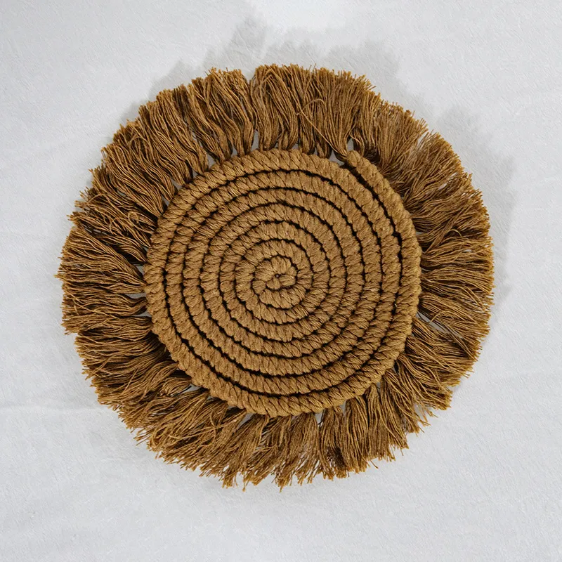 Onderzetters 4-pack - Esme (bruin)