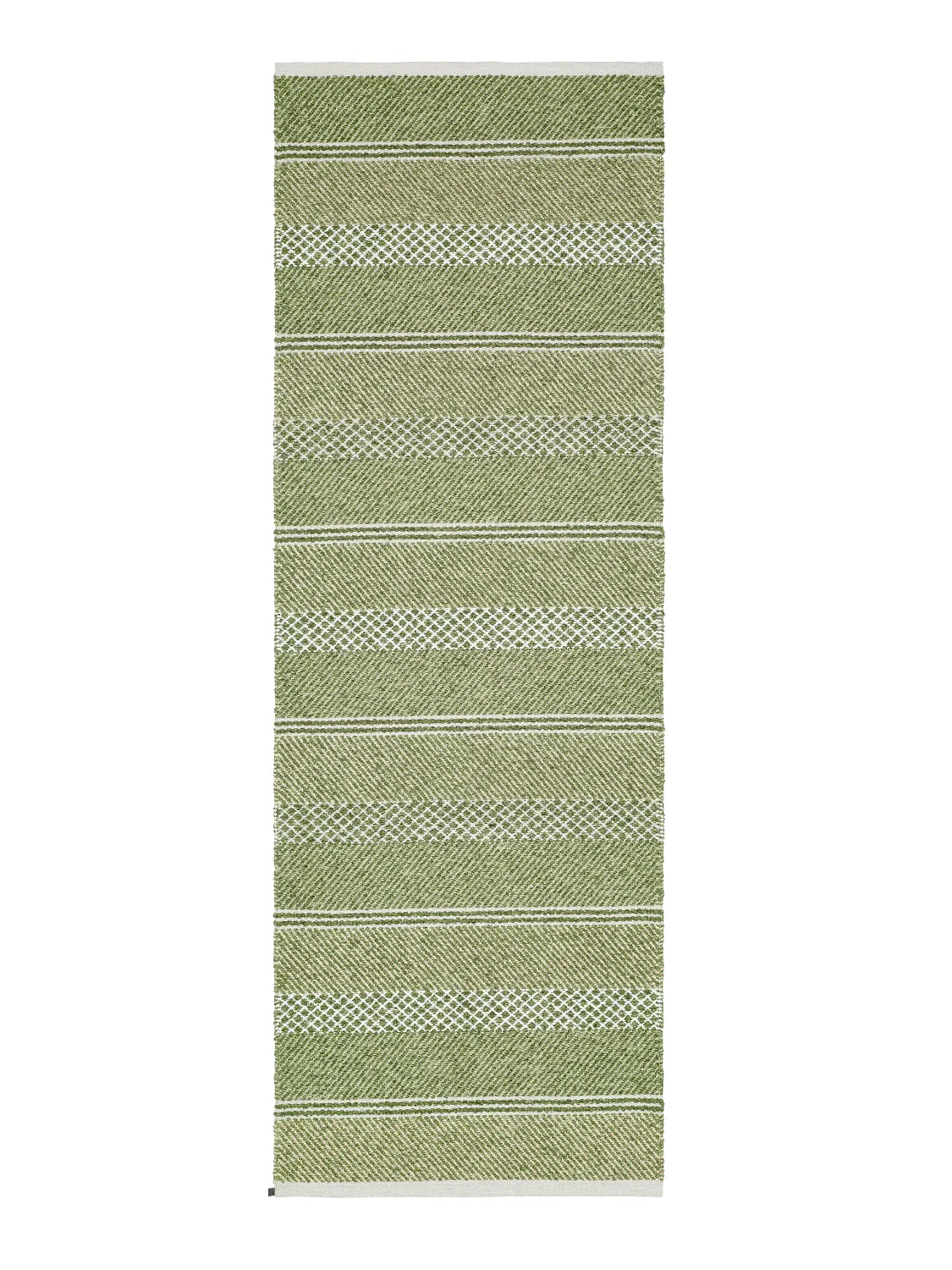 Tapijten van kunststof en garen - Horredsmattan Sia mix (olijfgroen)