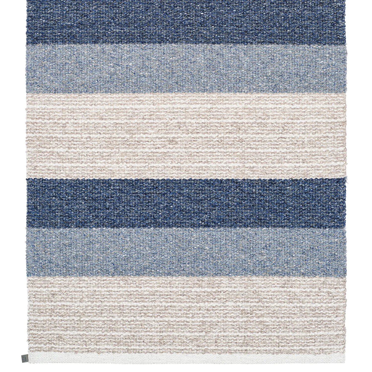 Tapijten van kunststof en garen - Horredsmattan Myra mix (blauw)