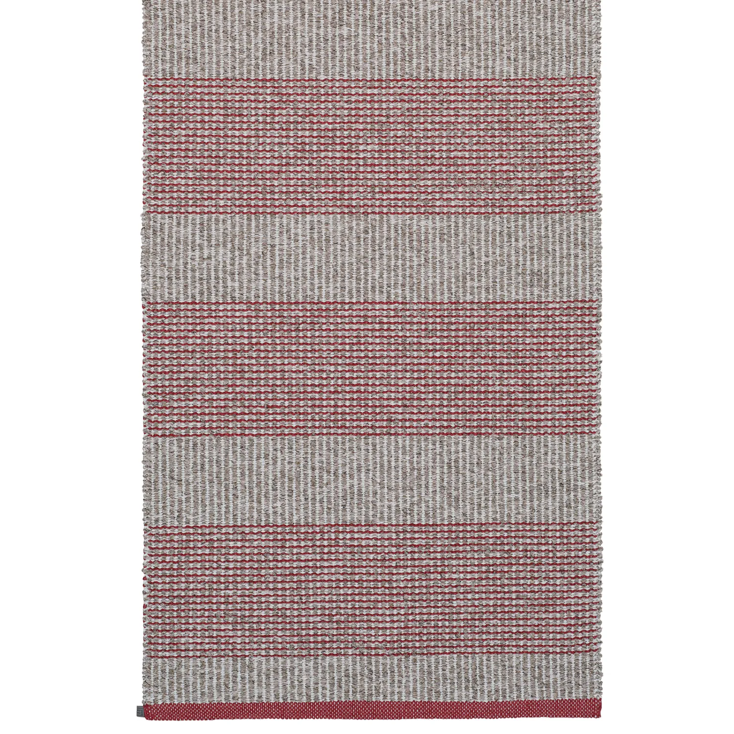 Tapijten van kunststof en garen - Horredsmattan Penny mix (rood)
