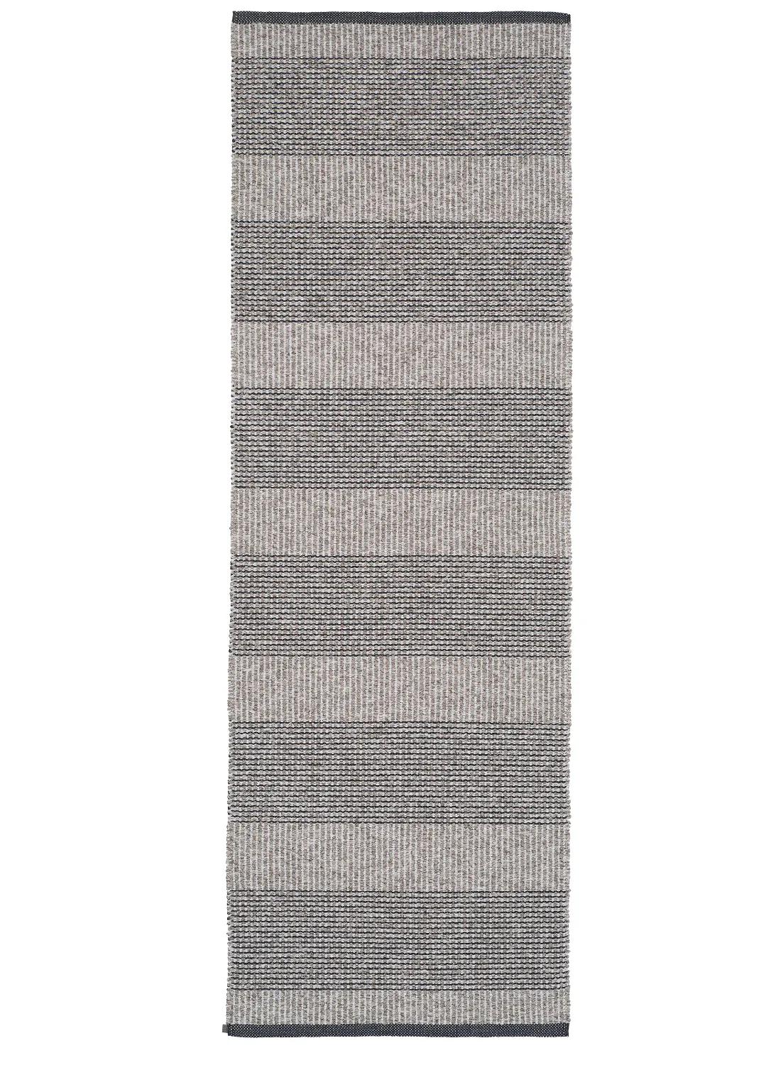 Tapijten van kunststof en garen - Horredsmattan Penny mix (zwart)