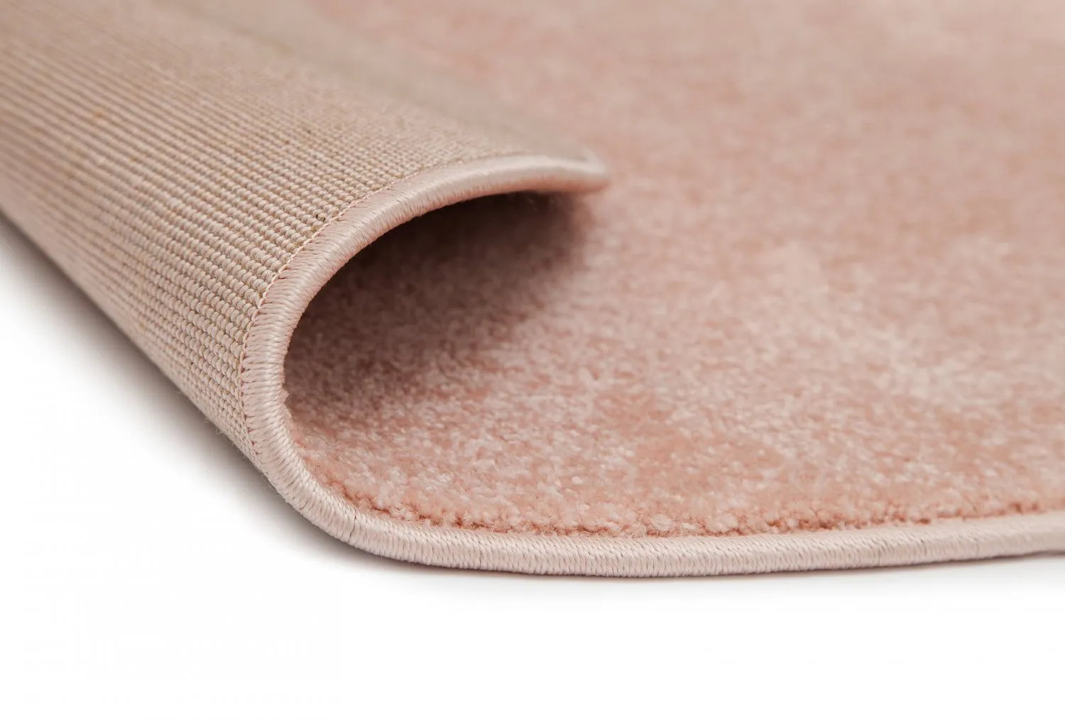 Rond vloerkleed - Aura (roze)