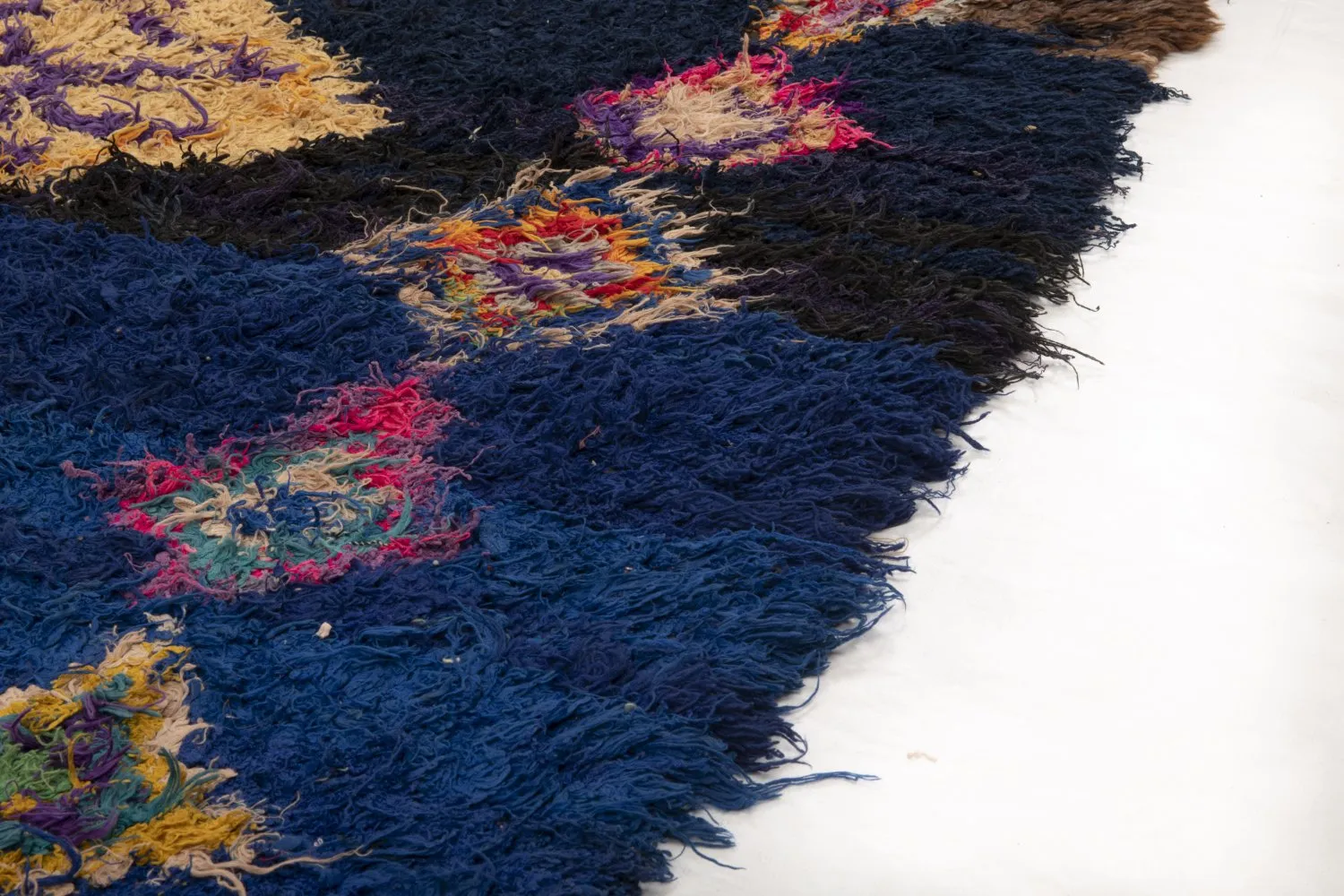 Marokkaanse Berber tapijt Boucherouite 270 x 140 cm