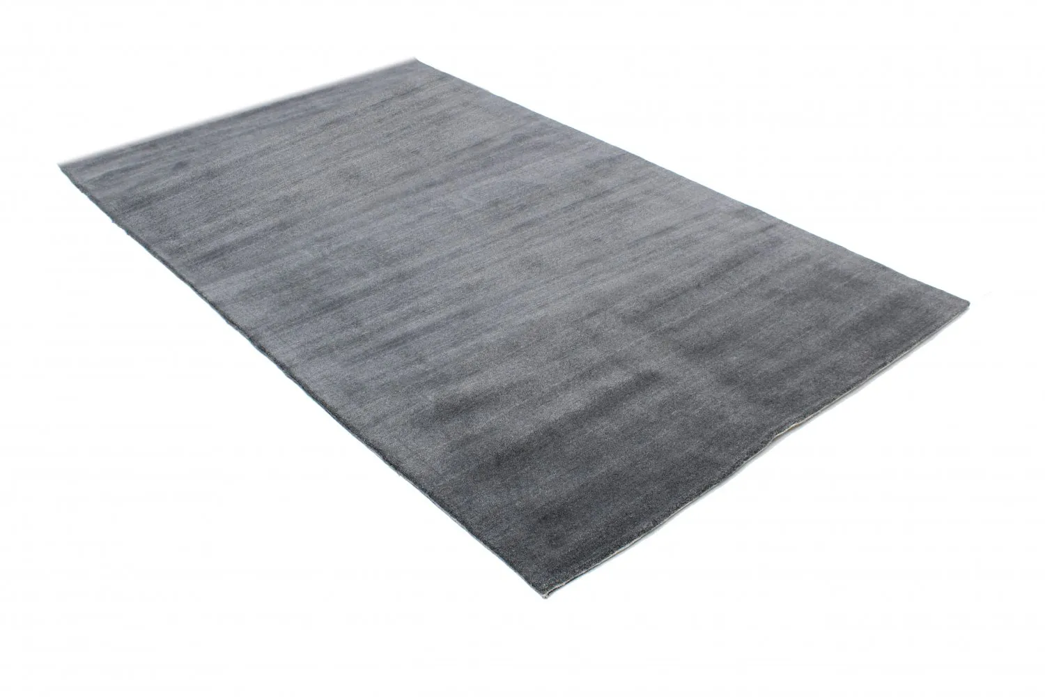 Wollen-vloerkleed - Ella (Donkergrijs)