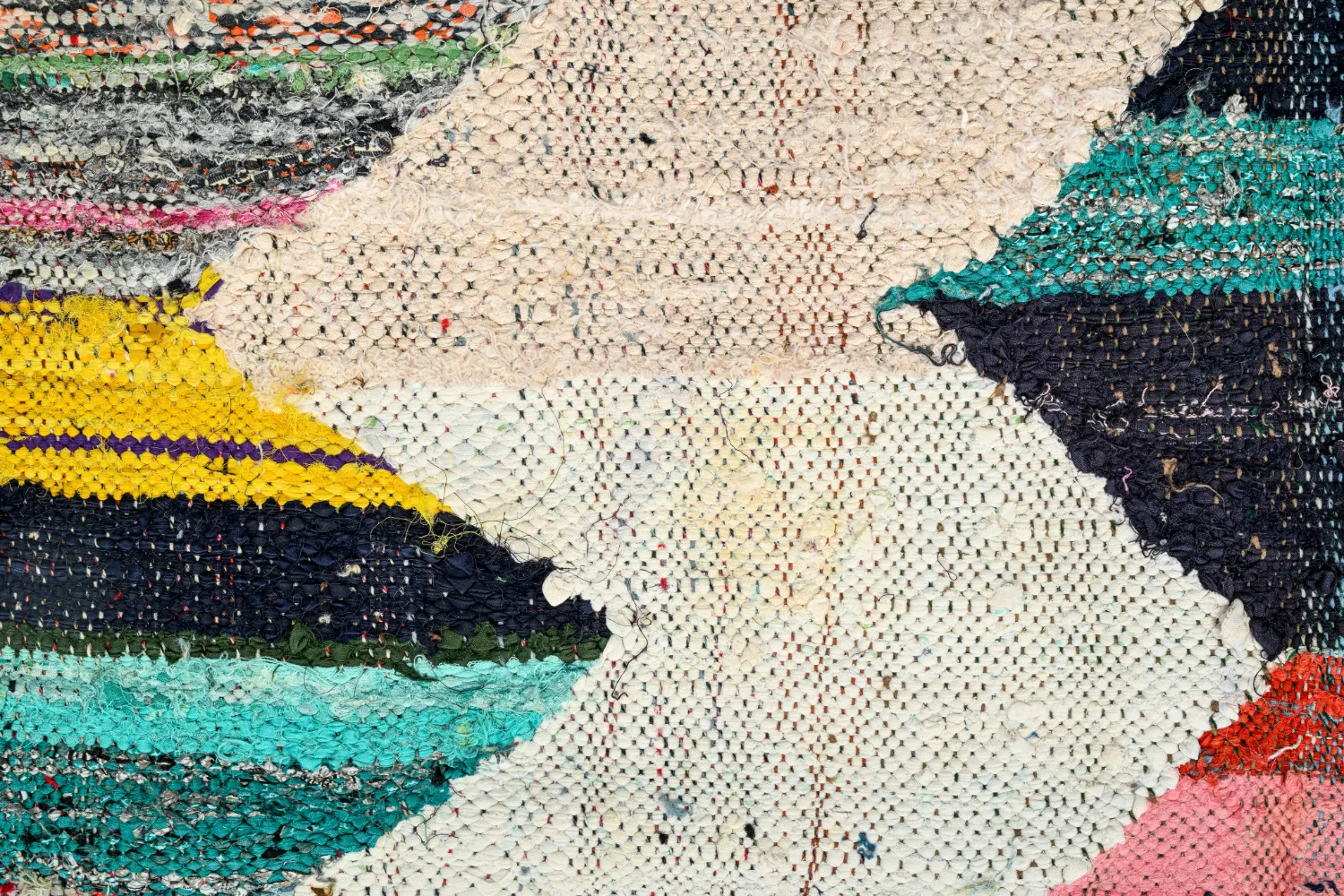 Marokkaanse Berber tapijt Boucherouite 120 x 200 cm