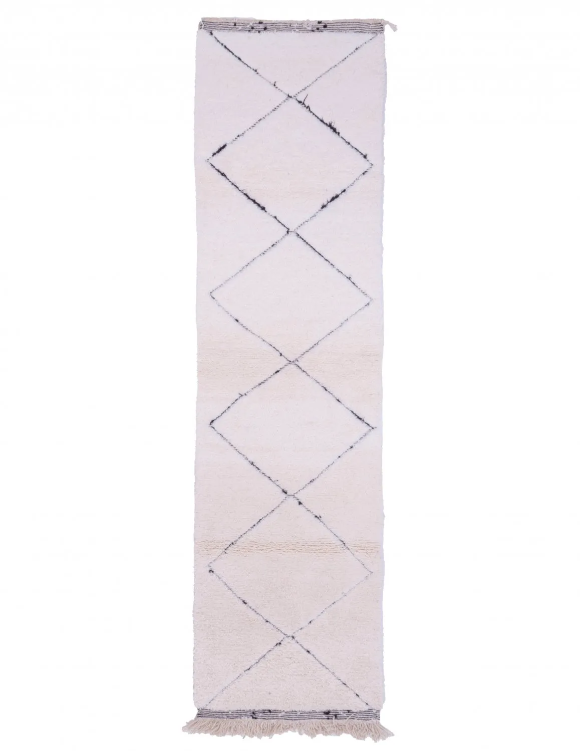 Kelim Marokkaanse Berber tapijt Beni Ouarain 310 x 80 cm