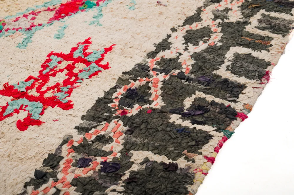 Marokkaanse Berber tapijt Boucherouite 270 x 130 cm
