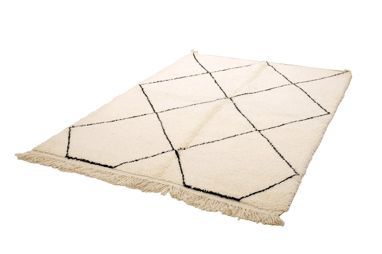 Kelim Marokkaanse Berber tapijt Beni Ouarain 150 x 225 cm