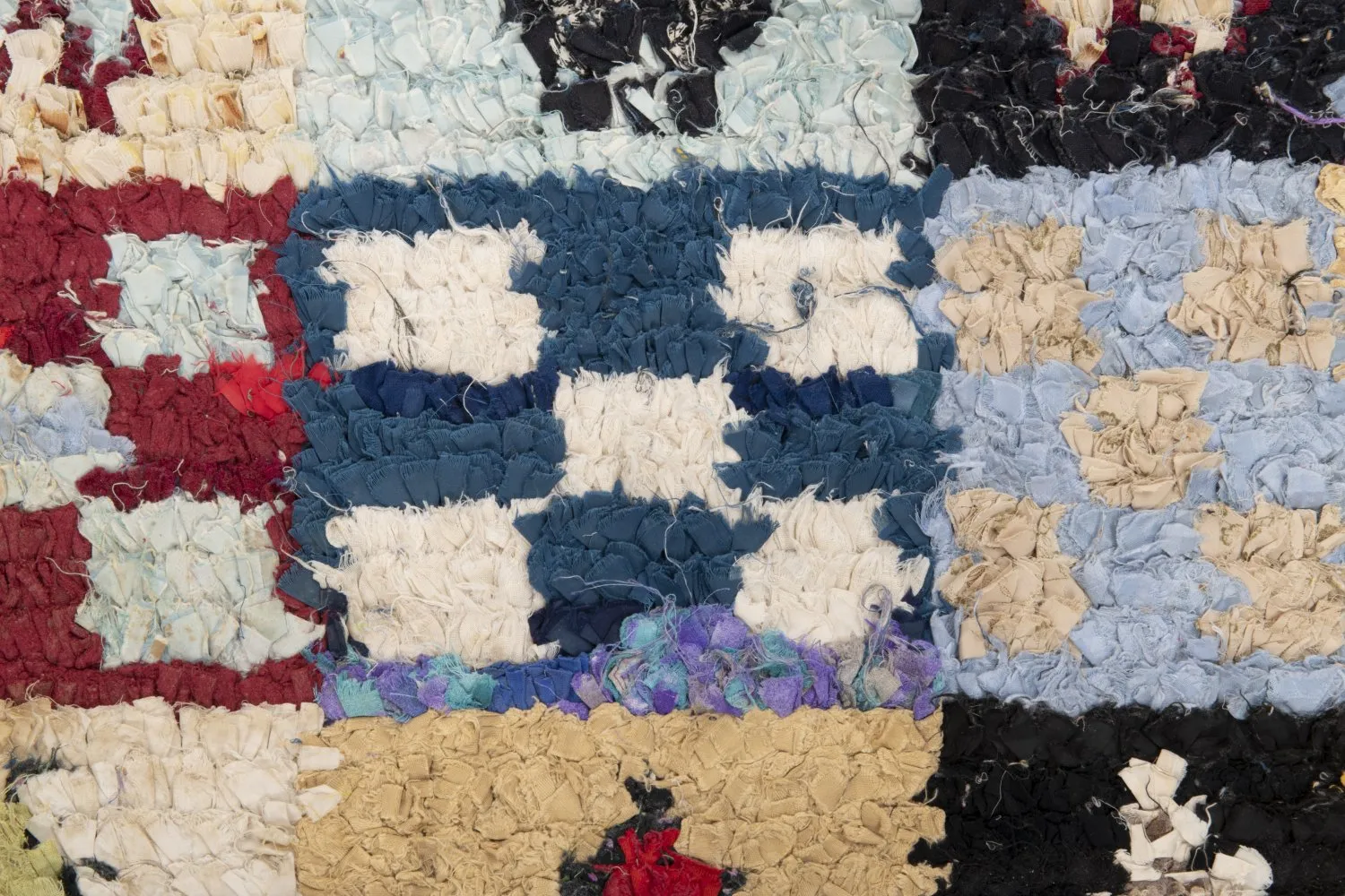 Marokkaanse Berber tapijt Boucherouite 250 x 165 cm