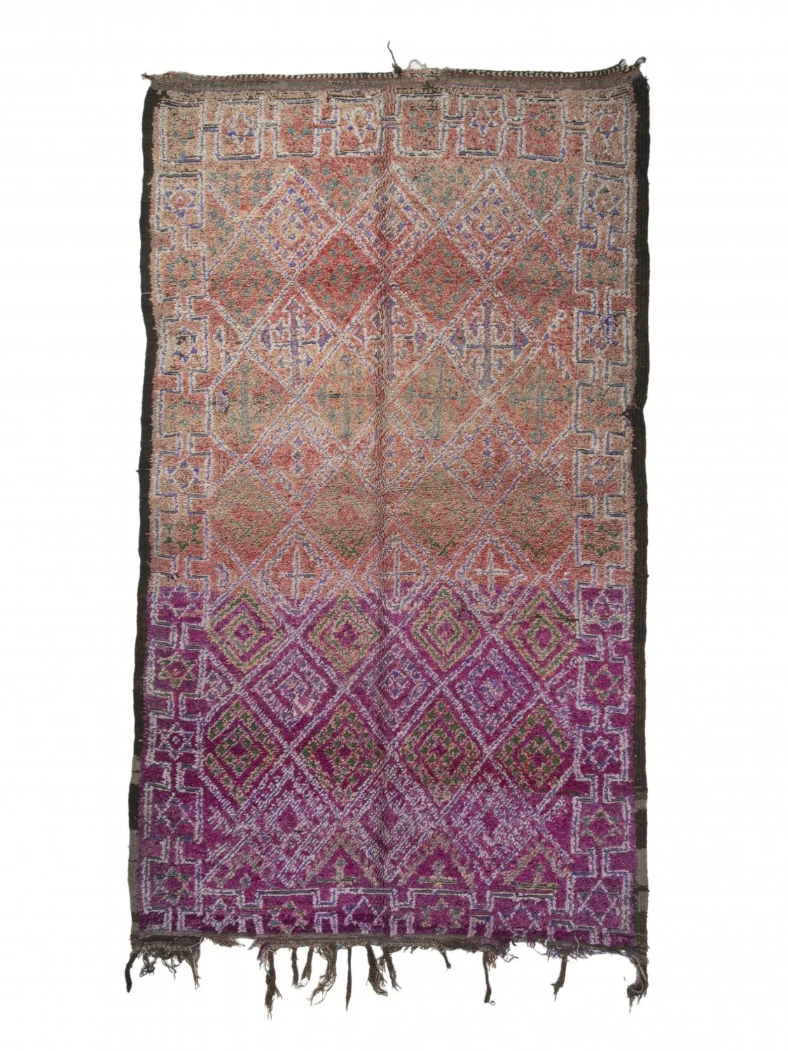 Kelim Marokkaanse Berber tapijt Azilal Special Edition 330 x 180 cm
