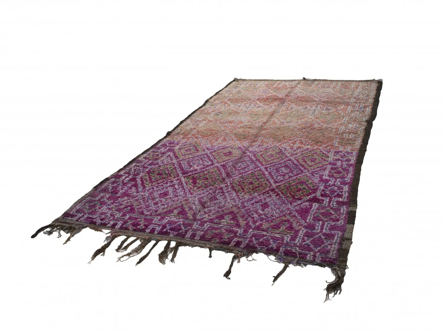 Kelim Marokkaanse Berber tapijt Azilal Special Edition 330 x 180 cm