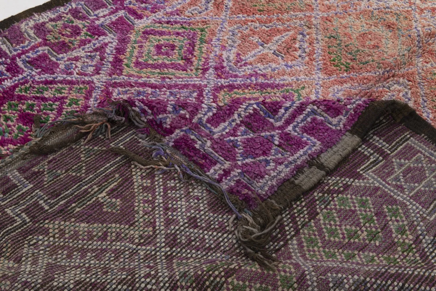 Kelim Marokkaanse Berber tapijt Azilal Special Edition 330 x 180 cm
