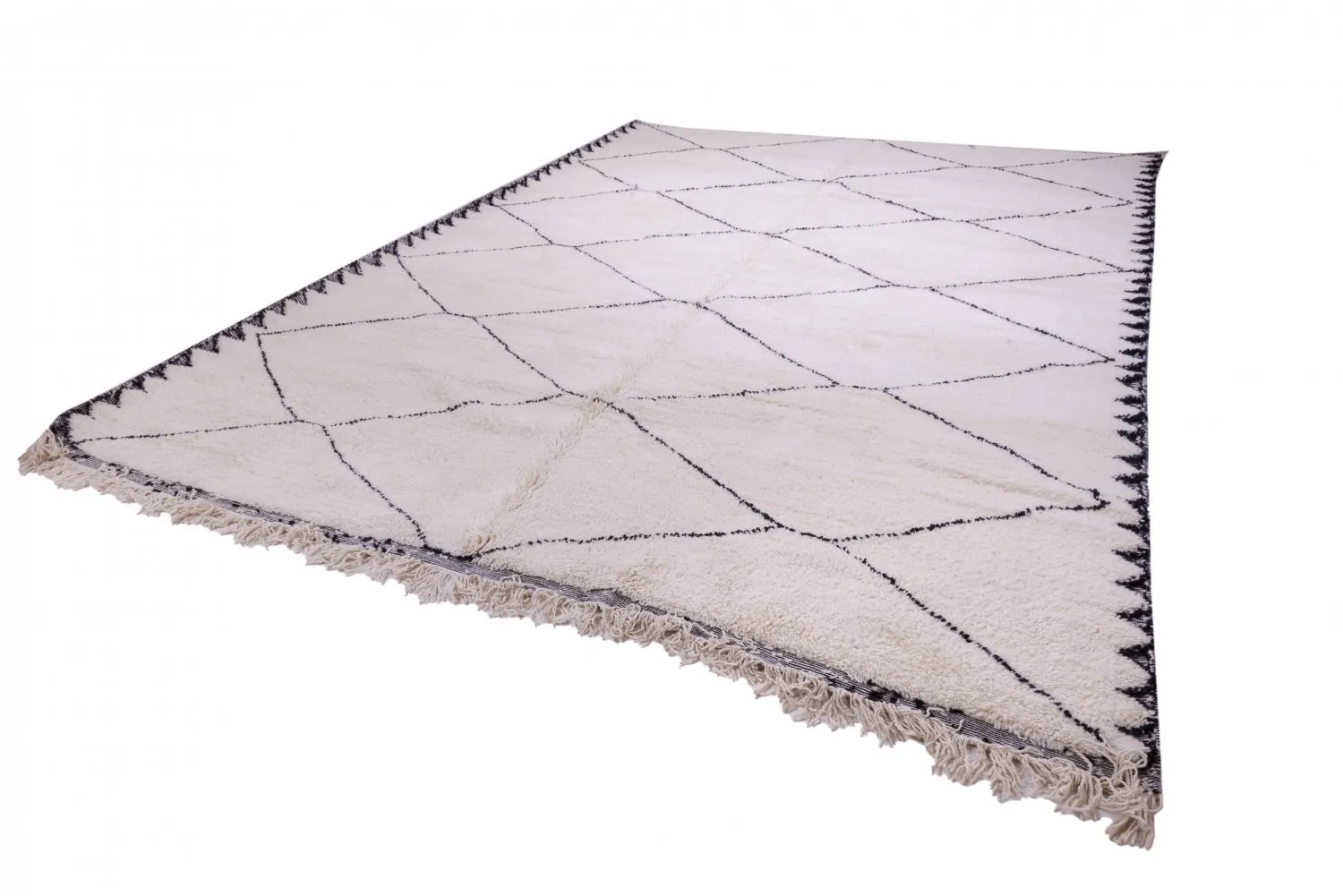 Kelim Marokkaanse Berber tapijt Beni Ouarain 405 x 310 cm