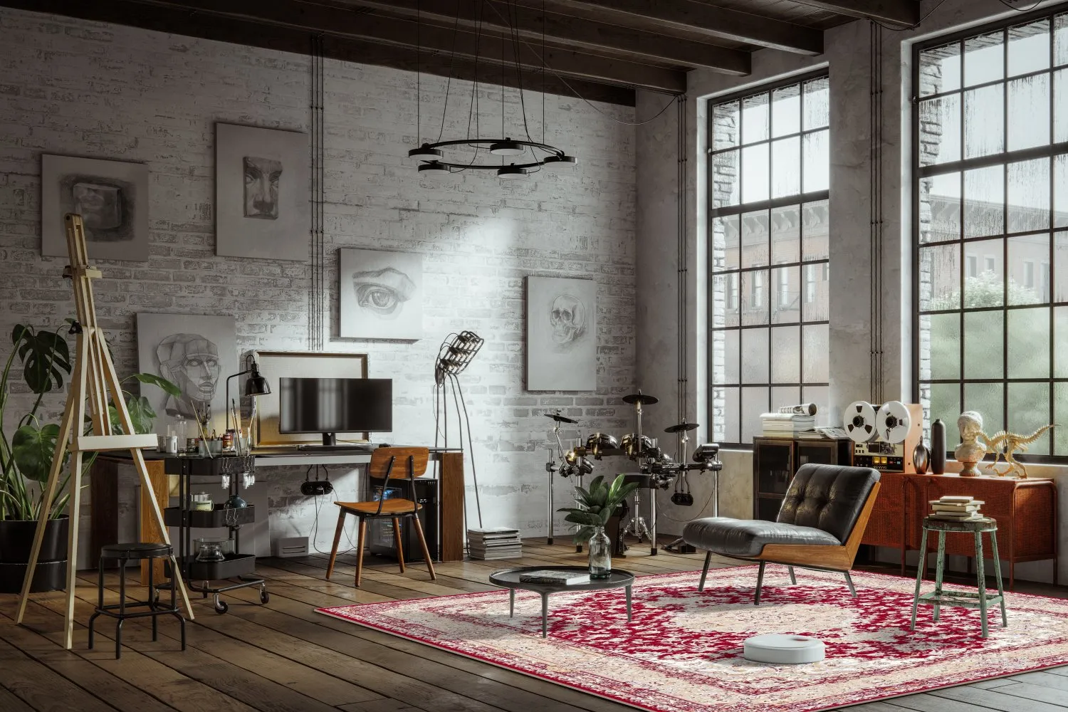 Wilton - Vakifli (rood/multi)