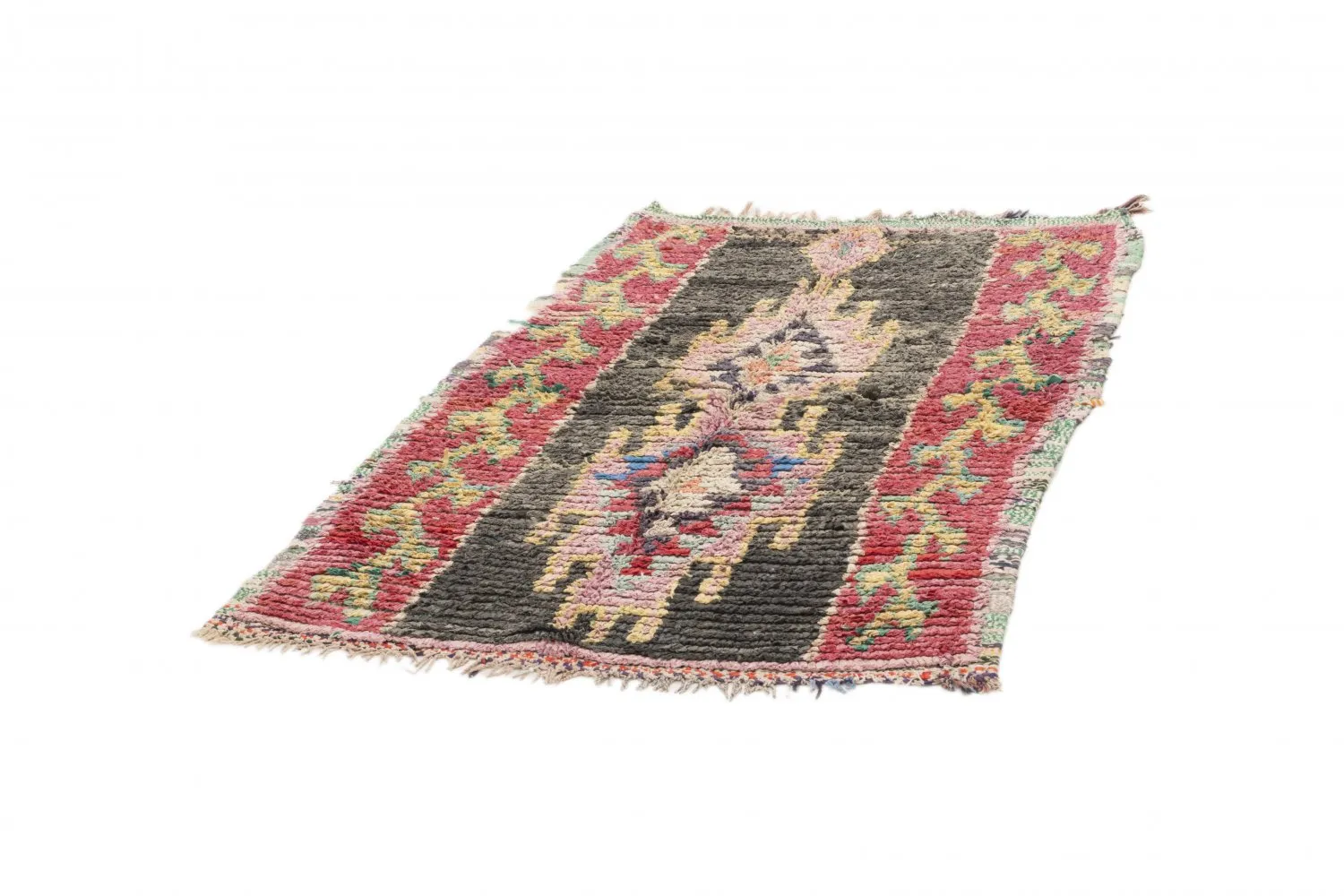 Marokkaanse Berber tapijt Boucherouite 160 x 100 cm