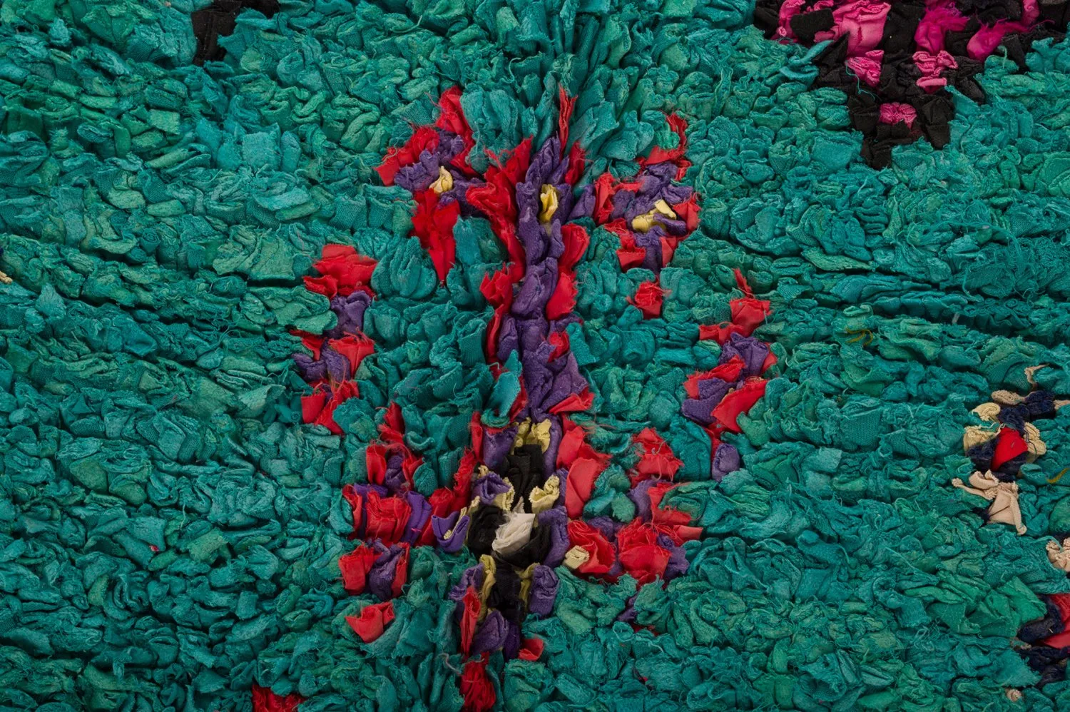 Marokkaanse Berber tapijt Boucherouite 155 x 335 cm