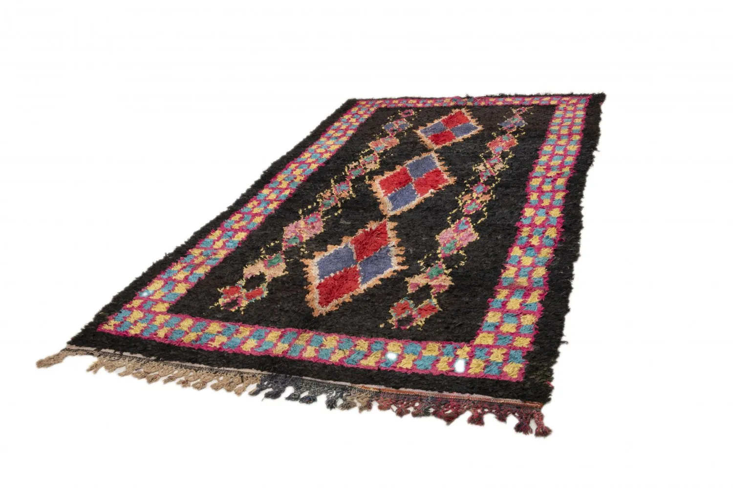 Marokkaanse Berber tapijt Boucherouite 315 x 165 cm