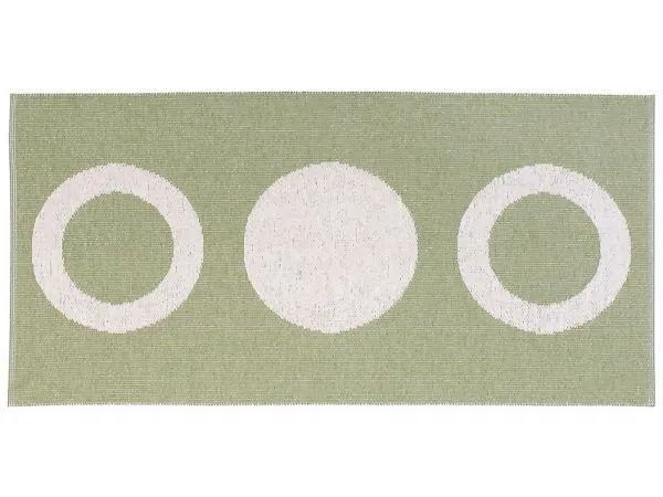 Plastic-kleden - Horredskleden Circle (olijf)
