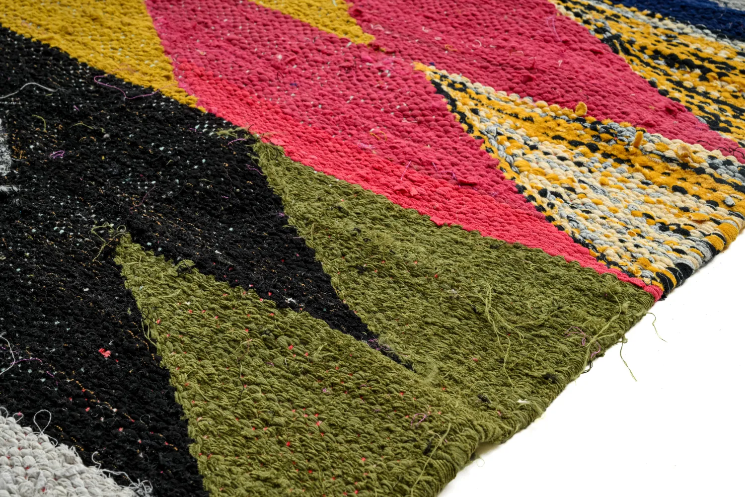 Marokkaanse Berber tapijt Boucherouite 155 x 255 cm