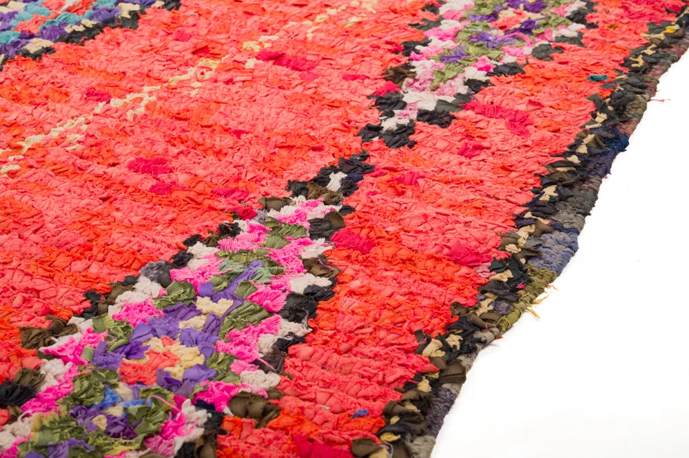 Marokkaanse Berber tapijt Boucherouite 360 x 170 cm