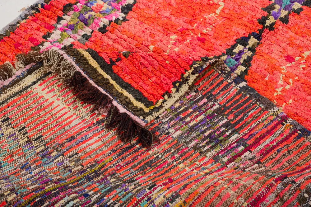 Marokkaanse Berber tapijt Boucherouite 360 x 170 cm