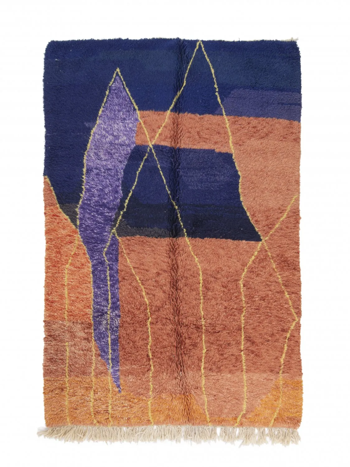 Kelim Marokkaanse Berber tapijt Azilal 260 x 170 cm