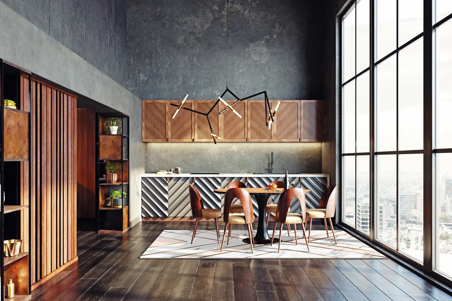 Wilton - Nemea (wit/roze/goud)