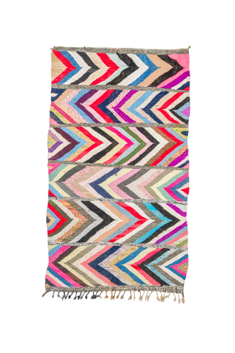 Marokkaanse Berber tapijt Boucherouite 165 x 270 cm