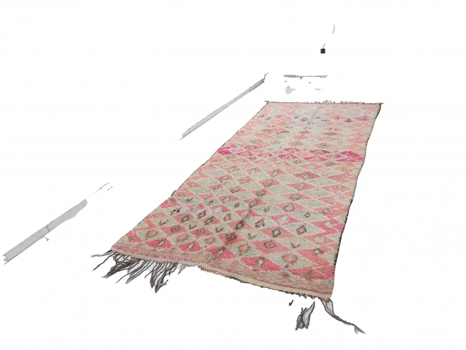 Kelim Marokkaanse Berber tapijt Azilal Special Edition 350 x 150 cm