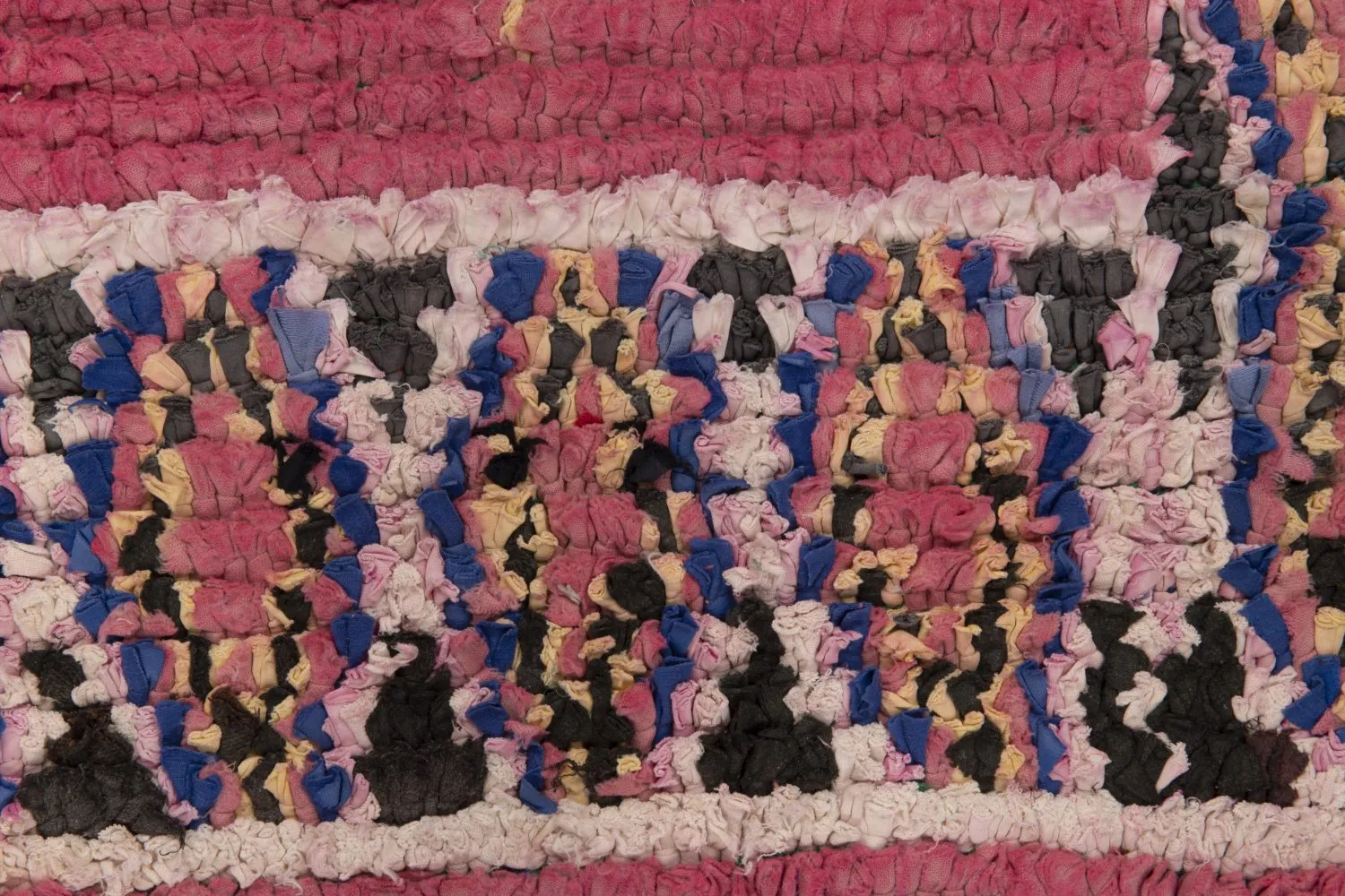Marokkaanse Berber tapijt Boucherouite 275 x 130 cm