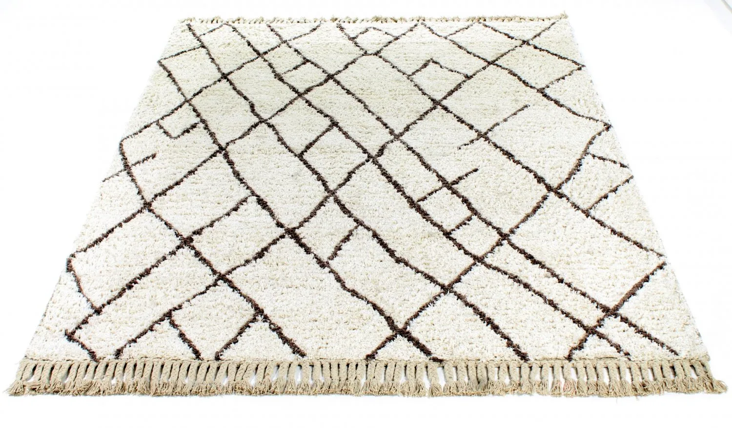 Vloerkleed Katoen - Akira (wit)