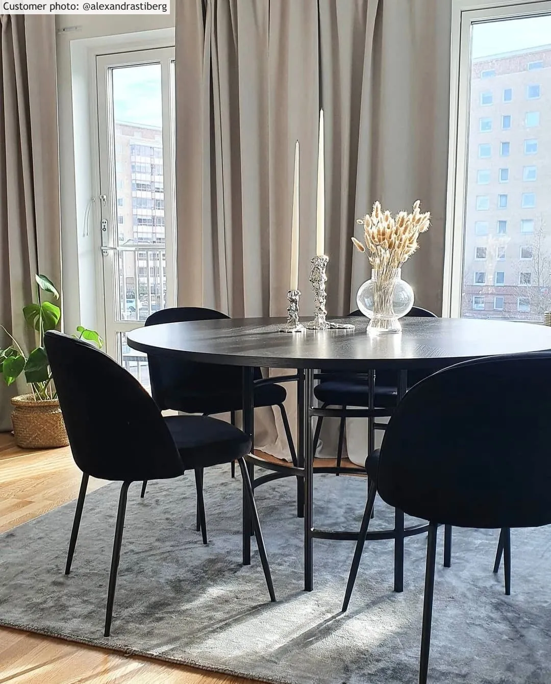 Viscose-vloerkleed - Jodhpur Special Luxury Edition (grijs)