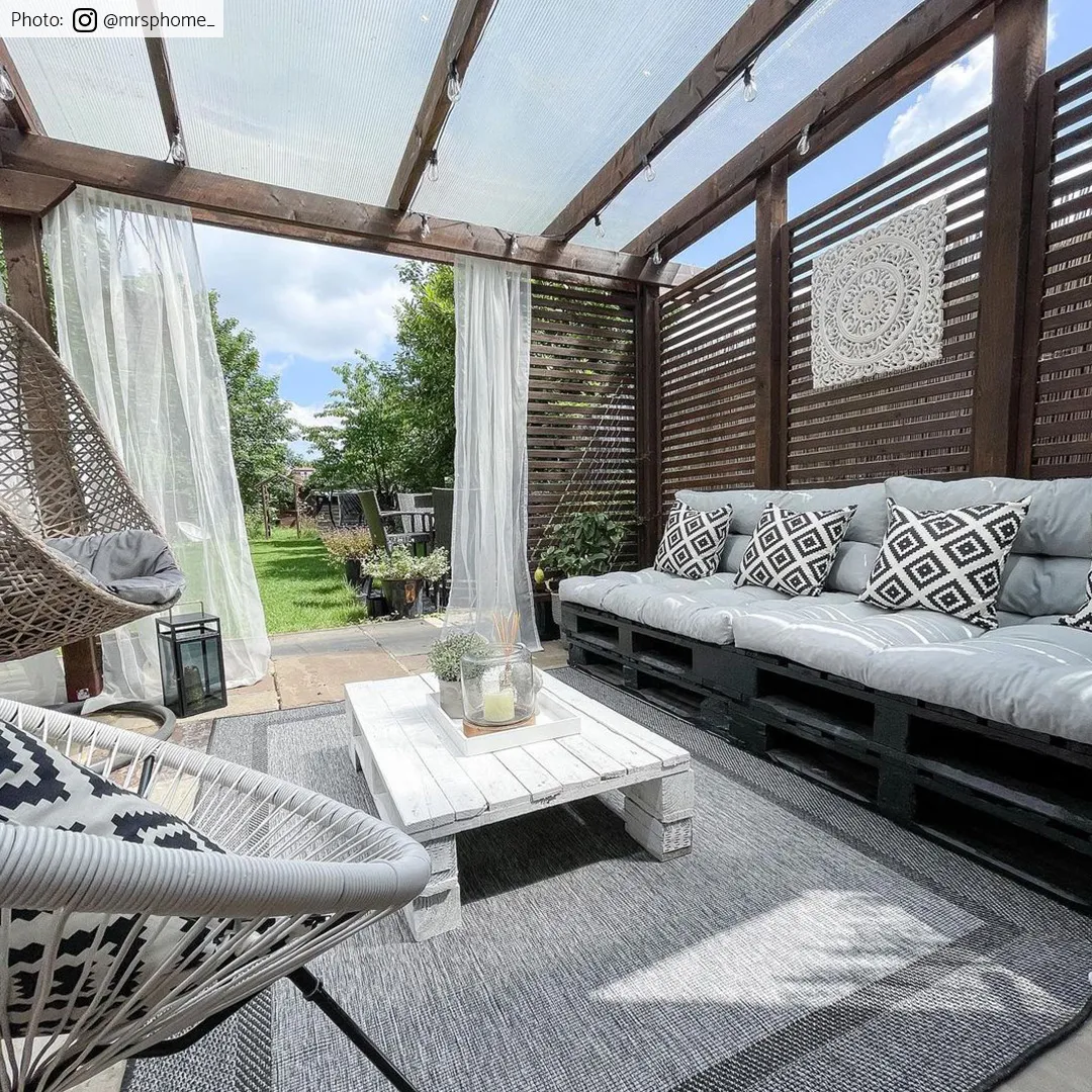 Vloerkleden voor binnen en buiten - Alta (antraciet)