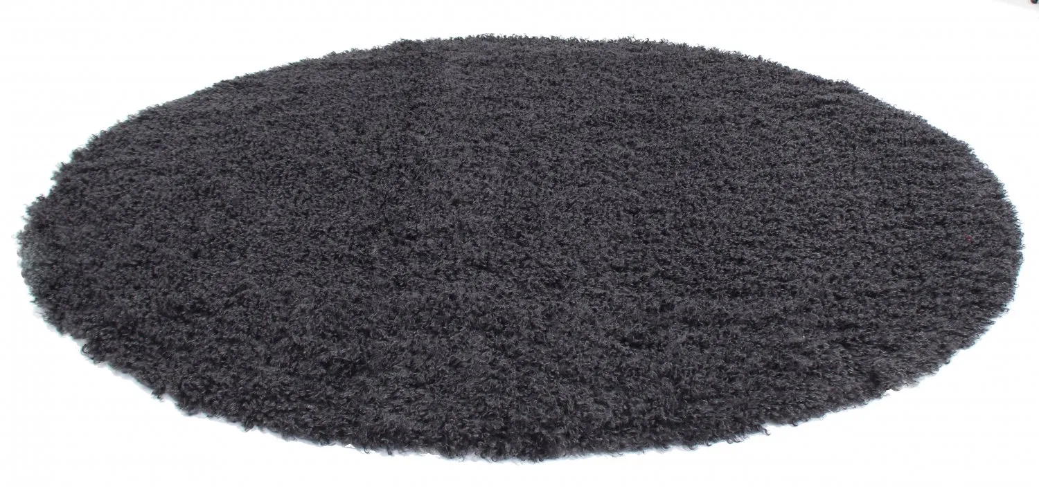 Ronde vloerkleden - Antuco (donker grijs)