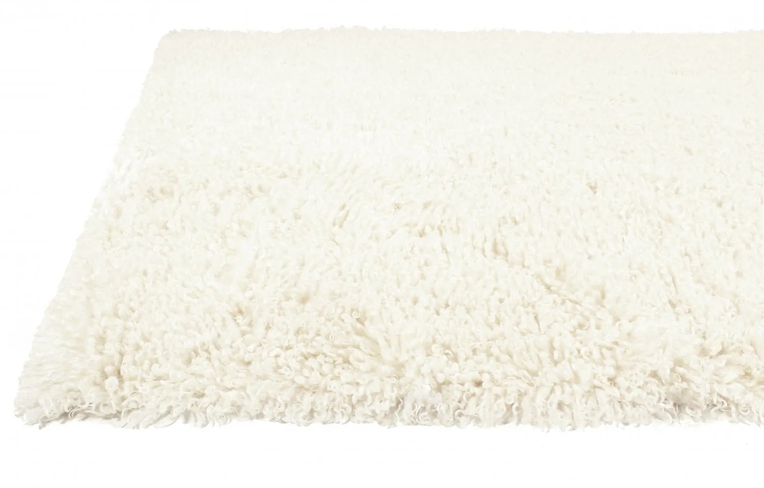 Hoogpolig vloerkleed - Antuco (wit)