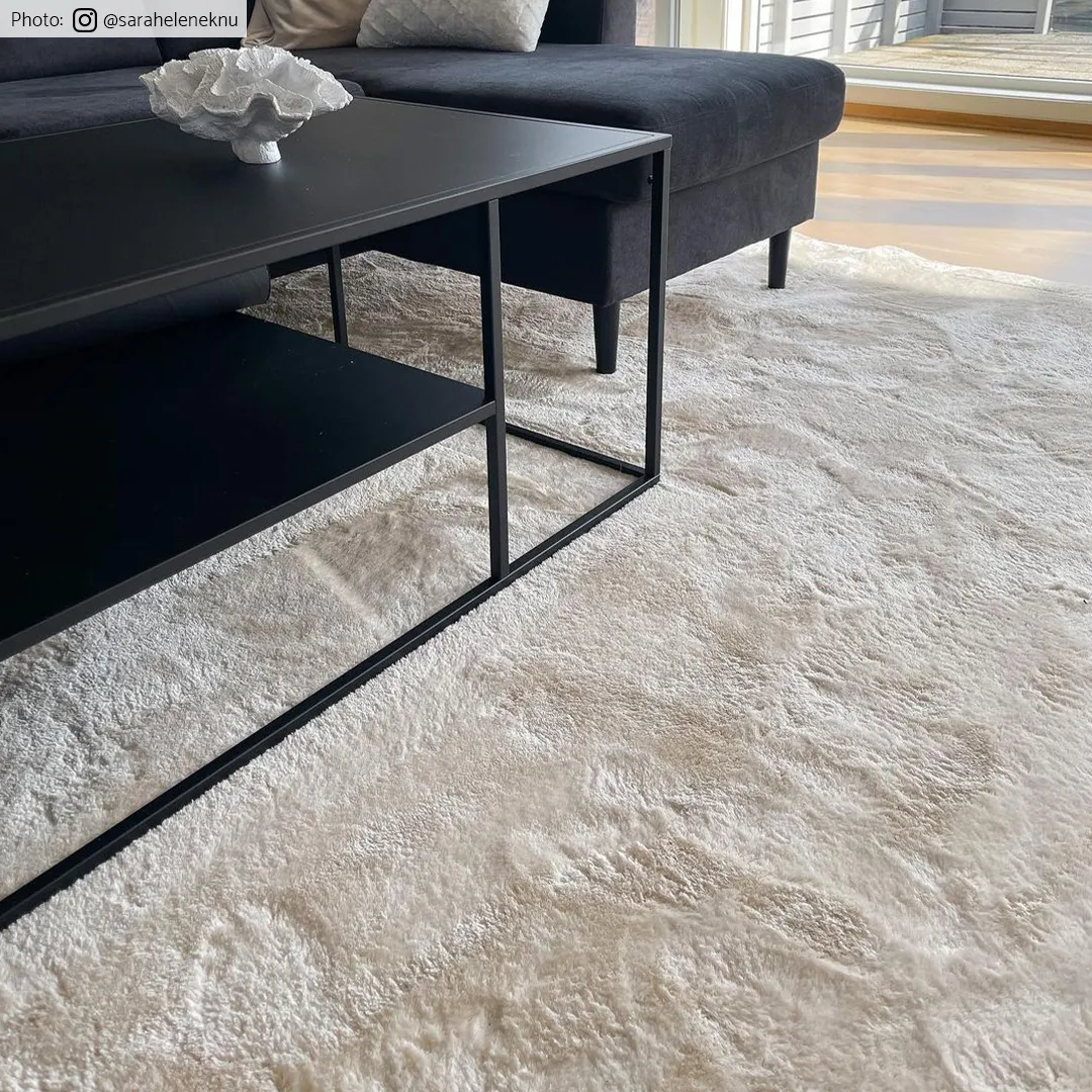 Hoogpolig vloerkleed - Aranga Super Soft Fur (beige)