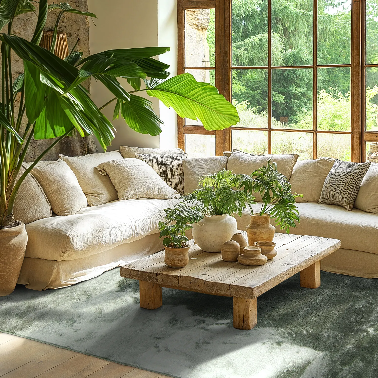 Hoogpolig vloerkleed - Aranga Super Soft Fur (groen)