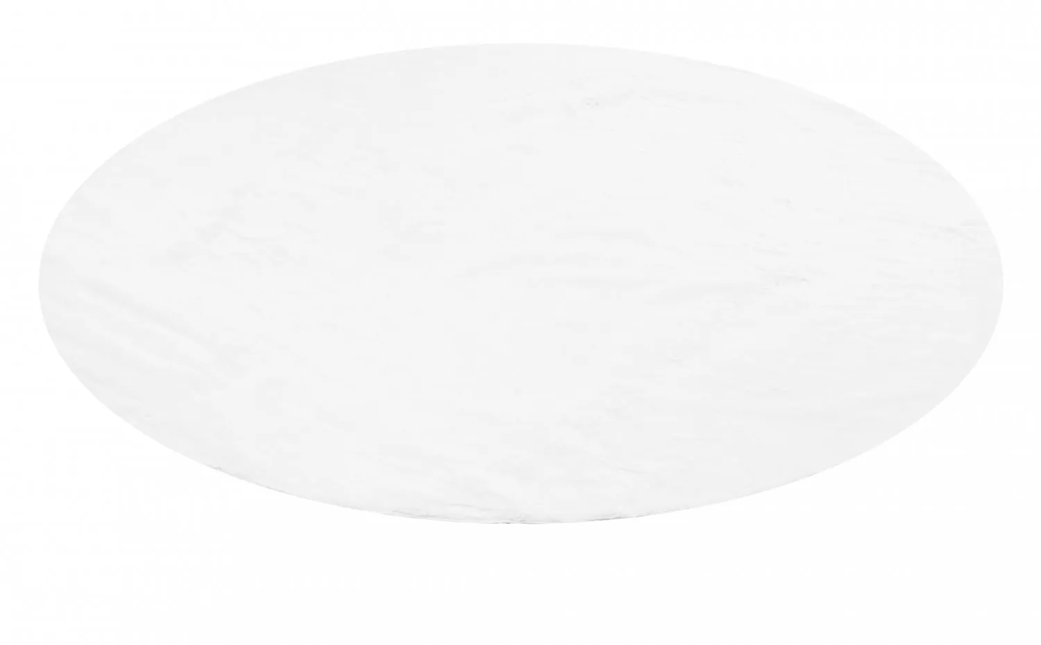 Ronde vloerkleden - Aranga Super Soft Fur (wit)