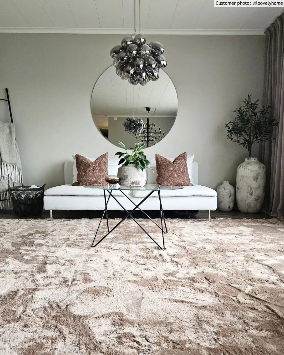 Hoogpolig vloerkleed - Aranga Super Soft Fur (bruin)