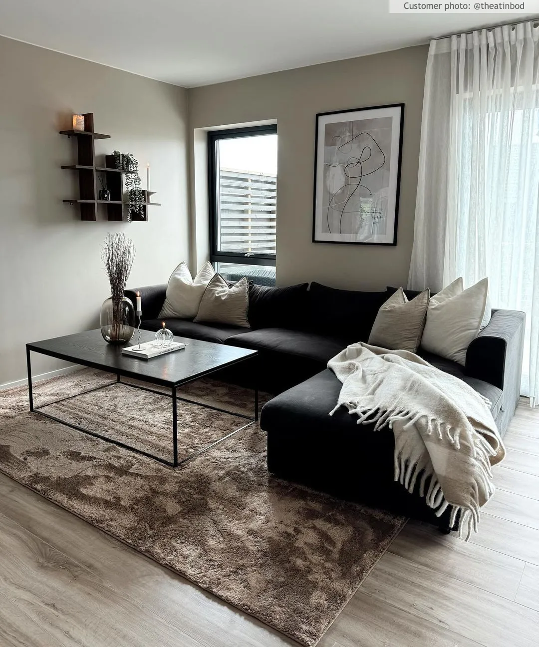 Hoogpolig vloerkleed - Aranga Super Soft Fur (bruin)