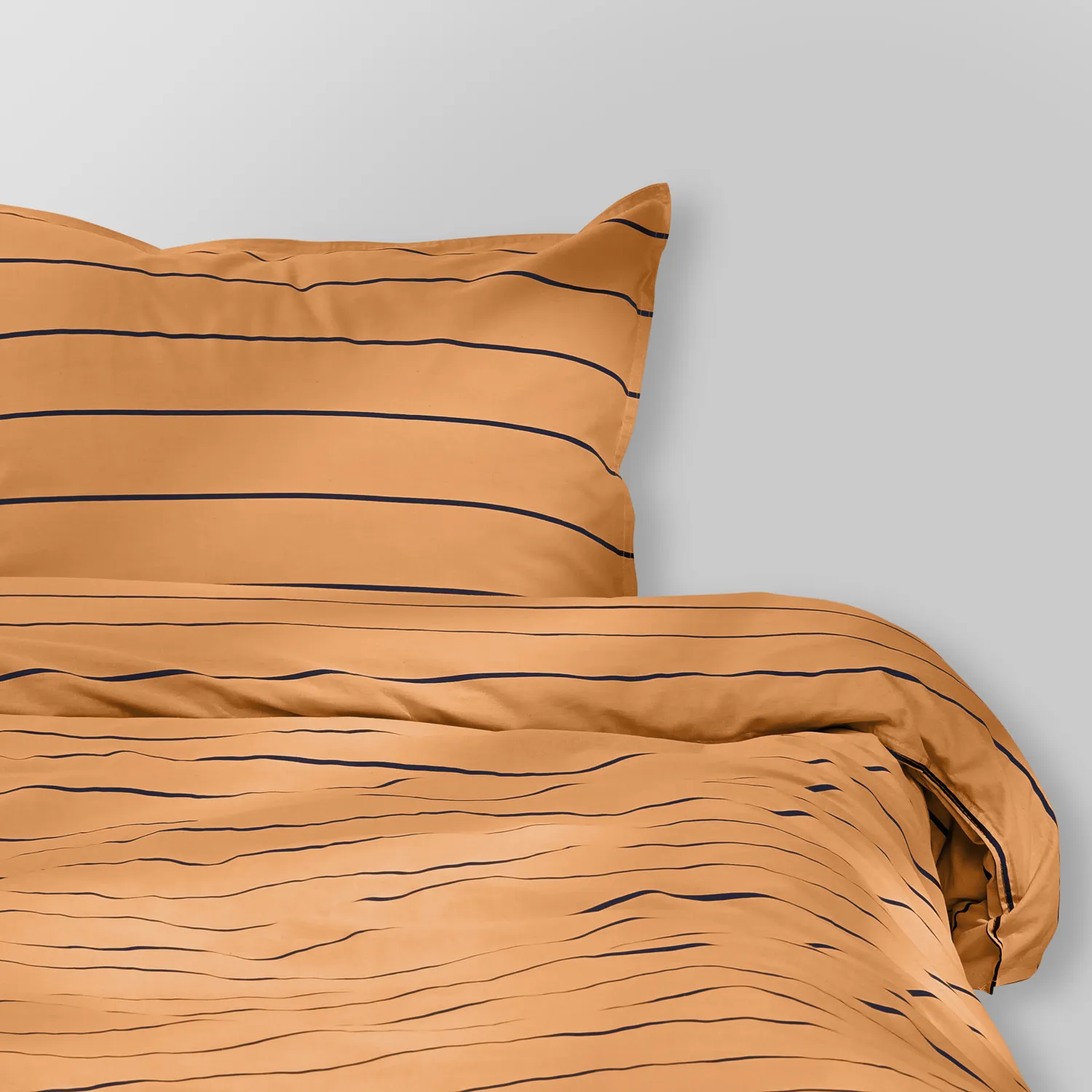 Dekbedovertrekset - Ariadne (abrikoos)