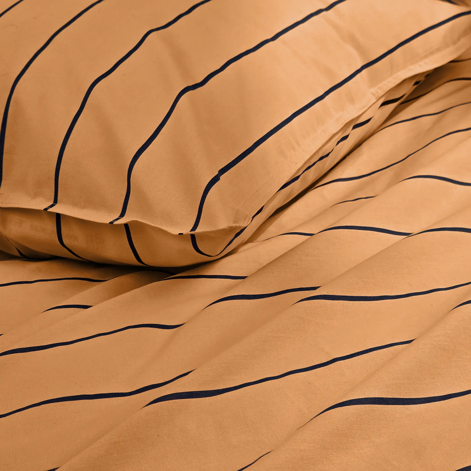 Dekbedovertrekset - Ariadne (abrikoos)