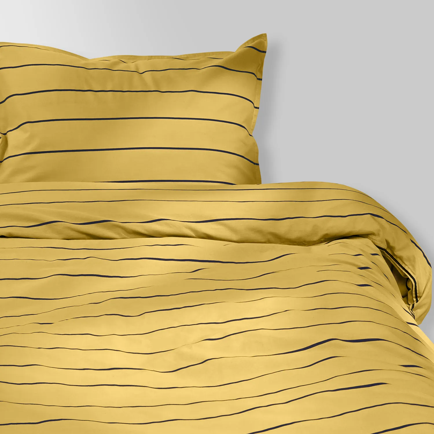 Dekbedovertrekset - Ariadne (mosterd)