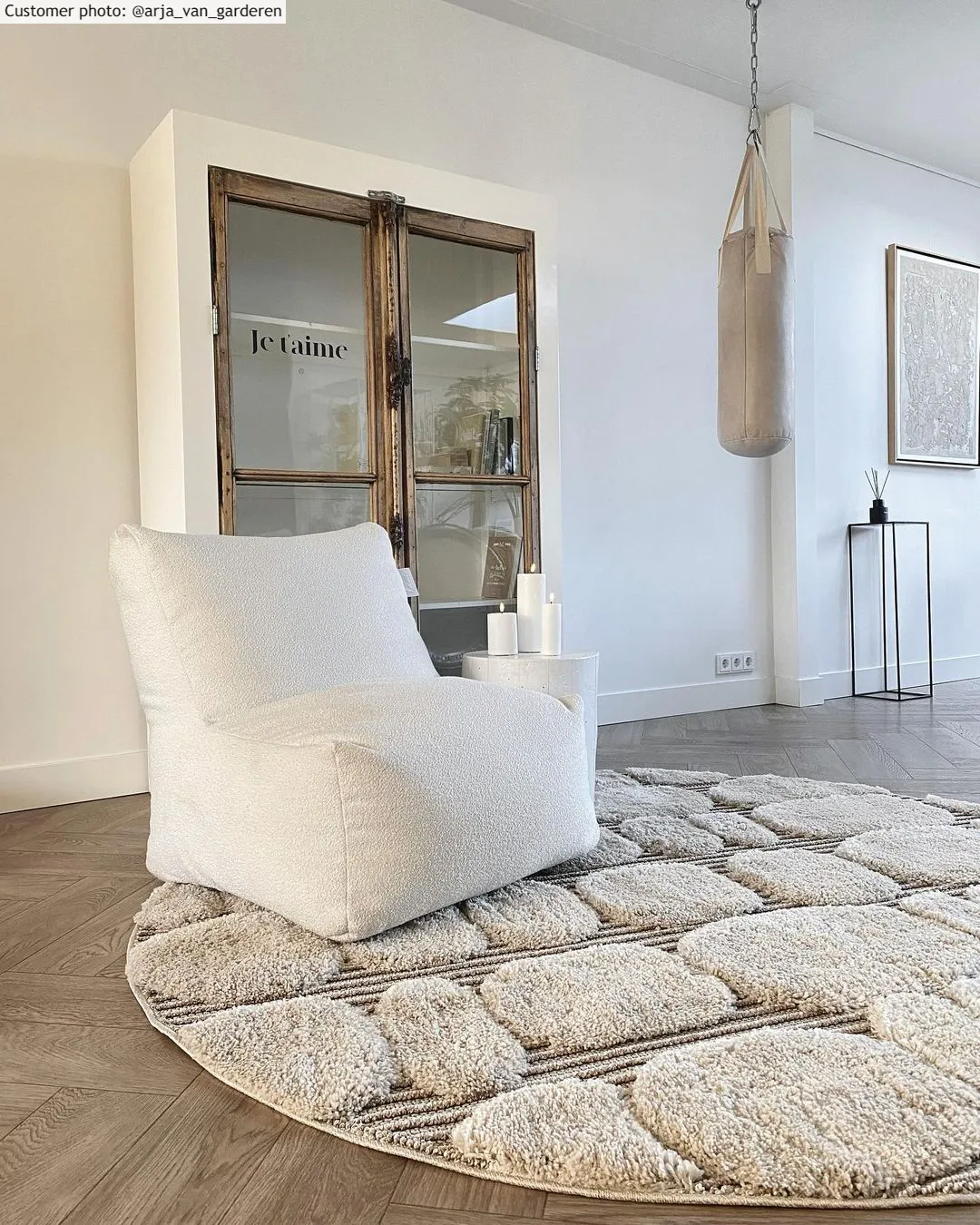 Ronde vloerkleden - Fondi (grijs)