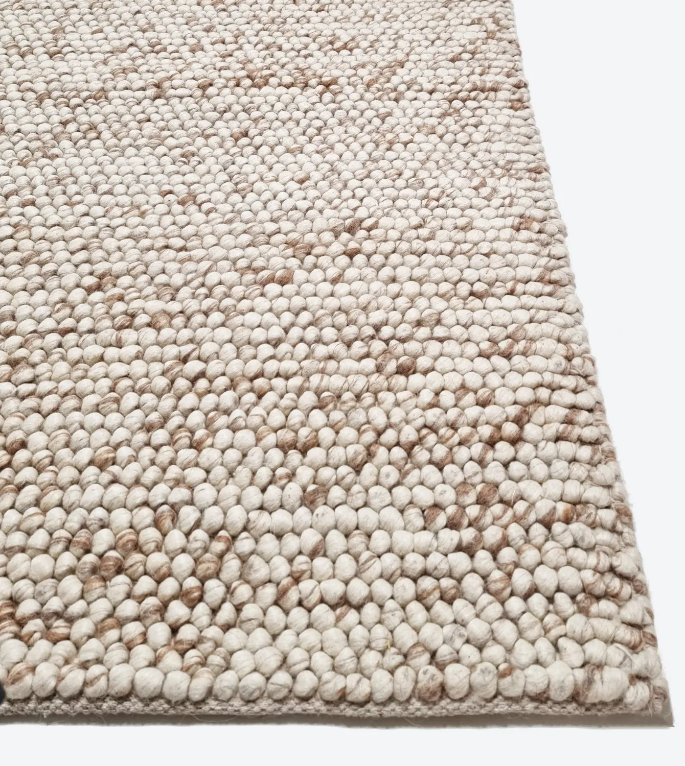 Wollen-vloerkleed - Avafors Wool Bubble (natural)