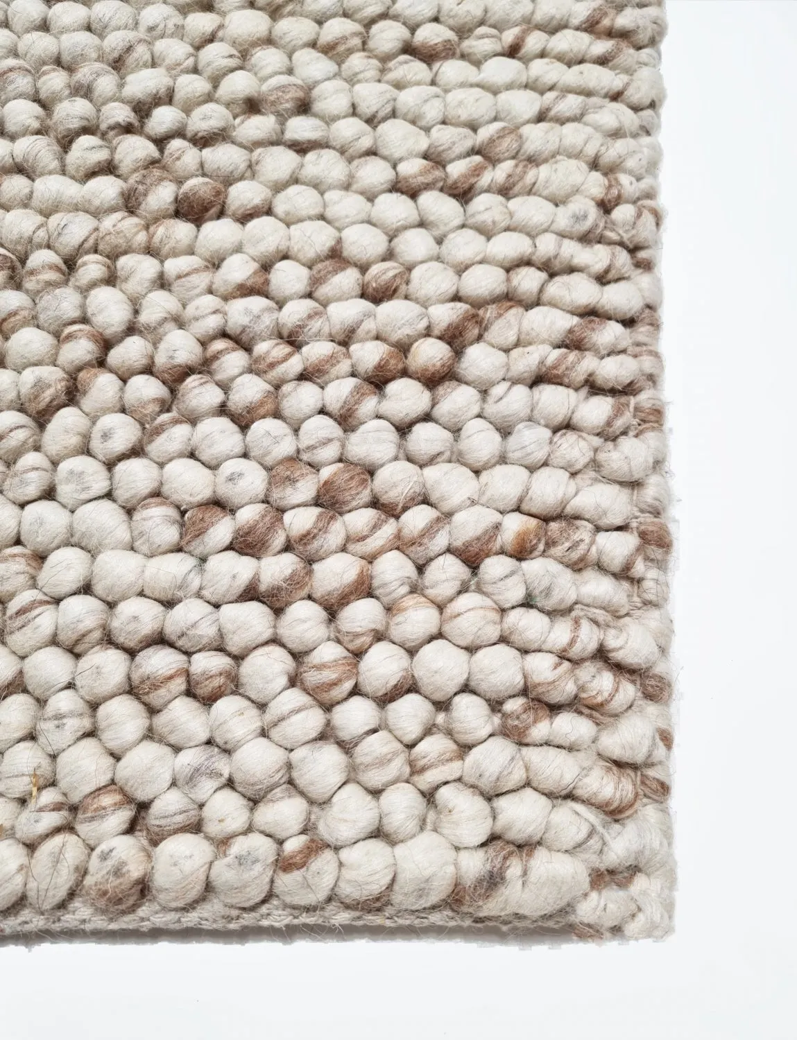 Wollen-vloerkleed - Avafors Wool Bubble (natural)