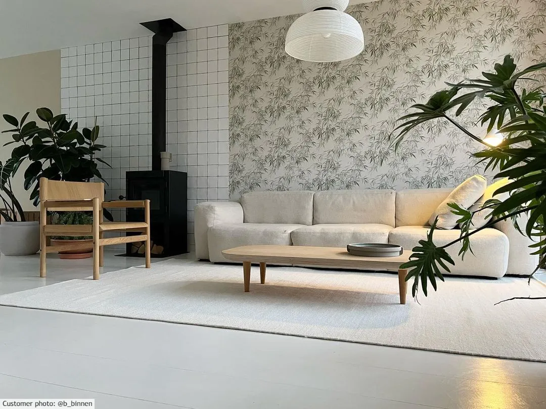 Wollen-vloerkleed - Hamilton (wit)